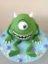 Monsters Inc Mike Cake